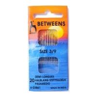 pony gold eye betweens hand sewing needles