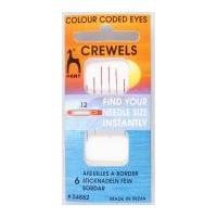 Pony Colour Coded Eye Crewel Sewing Needles