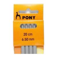 Pony Double Point Knitting Needles 6.5mm