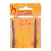 Pony Rosewood Circular Knitting Needles 3.75mm