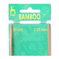 Pony Bamboo Circular Knitting Needles 3.25mm