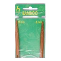 Pony Bamboo Circular Knitting Needles 8mm