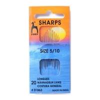 pony gold eye sharps hand sewing needles