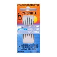 Pony Colour Coded Eye Chenille Sewing Needles