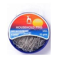 Pony Steel Household Pins 26mm