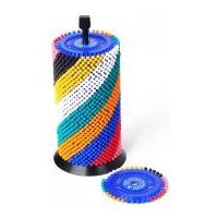 pony pin wheel rosette assorted colours