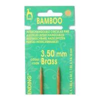 Pony Bamboo Circular Interchangeable Knitting Needles Shank Gold