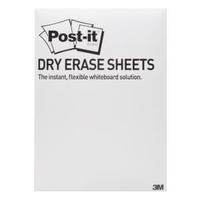 Post-it Dry Erase White Sheets 279 x 390mm Pack of 15 DEFPACKL-EU