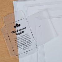 Pocket Envelope Template with A5 Paper Pack 401780