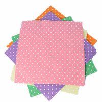 polkadot felt squares 12 x12 assorted colours pack of 10 pastel 374598