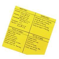 Post-it Super Sticky Yellow Big Notes 558 x 558mm Pack of 30 BN22-EU