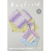 Ponchos in Hayfield Baby Blossom Chunky (4679)