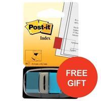 post it 25mm index flags bright blue 12 x 50 flags offer buy 2 and