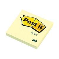 Post-it Sticky Notes 76 x 76mm Canary Yellow 100 Sheets Per Pad 1 x