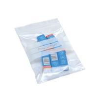 Polythene Bags Resealable Grip Seal Write On 40 Micron 125mm x 190mm