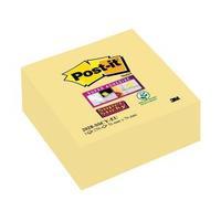 Post-It Super Sticky Cube Note Pad 76mm x 76mm 1 x 270 Sheets Yellow