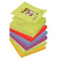 Post-It Super Sticky Z-Note 76mm x 76mm Note Pad Marrakesh - Assorted