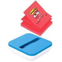 Post-It Value Z-Note Dispenser with 8 Z-Notes Pads 76mm x 76mm
