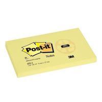 Post-it Sticky Notes Recycled Canary Yellow 12 x 100 Sheets 655-1YE