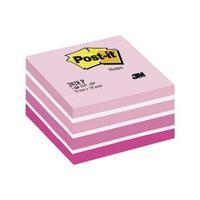 post it sticky notes cube pastel pink 1 x 450 sheets 2028p