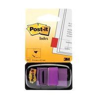 post it 25mm index flags purple 12 x 50 flags 680 8