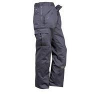 Portwest Action Trousers Polycotton Reinforced Multiple Pockets Navy