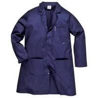 Portwest HygenicWarehouse Coat Medium Blue - Single 2852MED Nvy