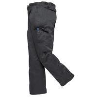 Portwest Combat Trousers Kingsmill Fabric Multiple Pockets Black