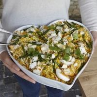 Porto Stoneware Large Heart Oven Dish