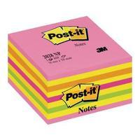 Post-it Note Cube 76x76mm Neon 2028NP