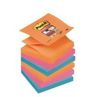 Post-it Super Sticky Z-Notes 76 x 76mm Bangkok Collection Pack of 6