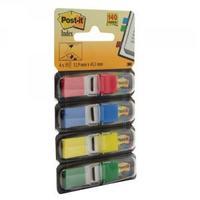 Post-it Small Index 12mm Standard 4 Colours 683-4