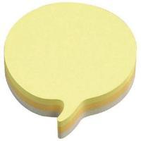 post it speech bubble 70 x 70mm rainbow notes pack of 12 3m37917