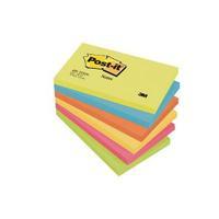 post it 76x127mm energy colours notes pack of 6 655tf