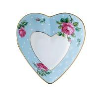 Polka Blue Heart Tray