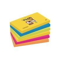 Post-it Super Sticky 76x127mm Rio Notes Pack of 6 70-0052-5132-0