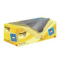 Post-it Notes 76 x 76mm Canary Yellow Notes Value Pack of 20