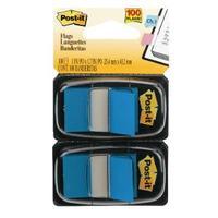 post it index dispenser dual pack blue pack of 100 680 b2eu