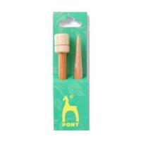 Pony Bamboo Needles 33 cm 5.50 mm