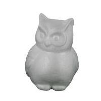 Polystyrene Owl 13 cm