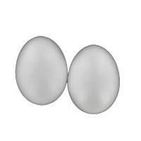 Polystyrene Egg 10 cm 2 Pack