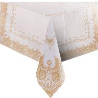 Porcelain Gold Party Table Cover