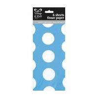 polka dot tissue 6pk