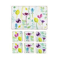 portmeirion water garden placemats 6 and coasters 6