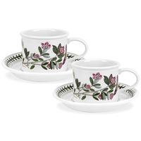 portmeirion coffee cups saucers set of 2