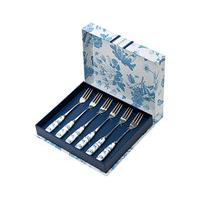 Portmeirion® Botanic Blue Set of Six Pastry Forks