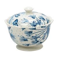 Portmeirion® Botanic Blue Lidded Sugar Pot