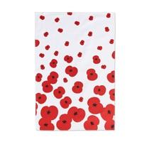 poppy tea towel