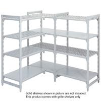 polypropylene shelving 400 deep 4x grille shelves 980 wide starter bay