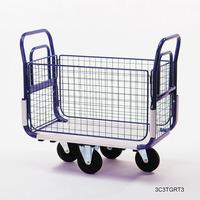 Post / Mail Platform Trolleys with Mesh Sides